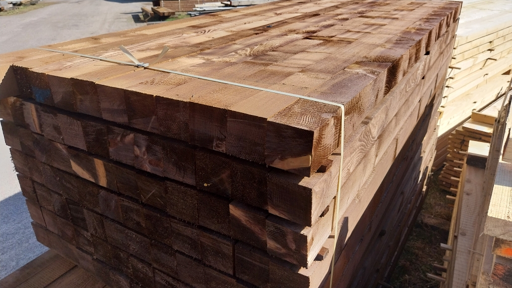 Poteaux 90x90 autoclave